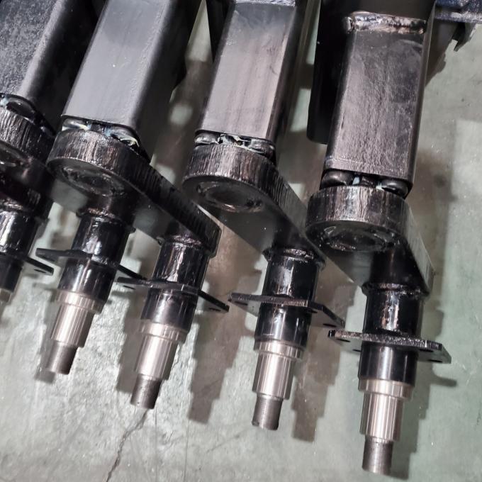 750kg Snowmobile Trailer Torsion Axle Spindle 9 Inch Mechanical Brake Axle