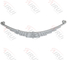 6-Leaf Double-Eye Spring for 6000-lbs Trailer Axles - 26&quot; Long - Dacromet